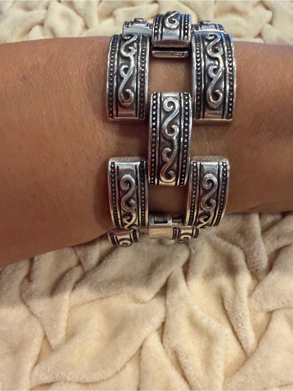 Brighton Silver Decorative Link Bracelet - Picture 4 of 14